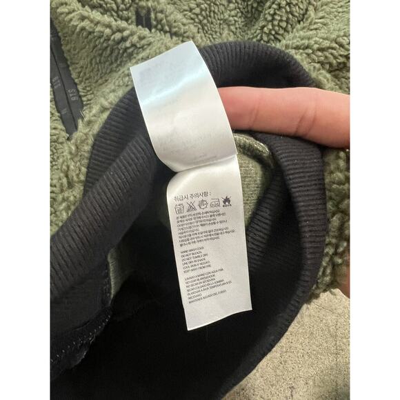 Bts Mic Drop Deep Pile Fleece Green Hoodie Size M - Picture 12 of 13